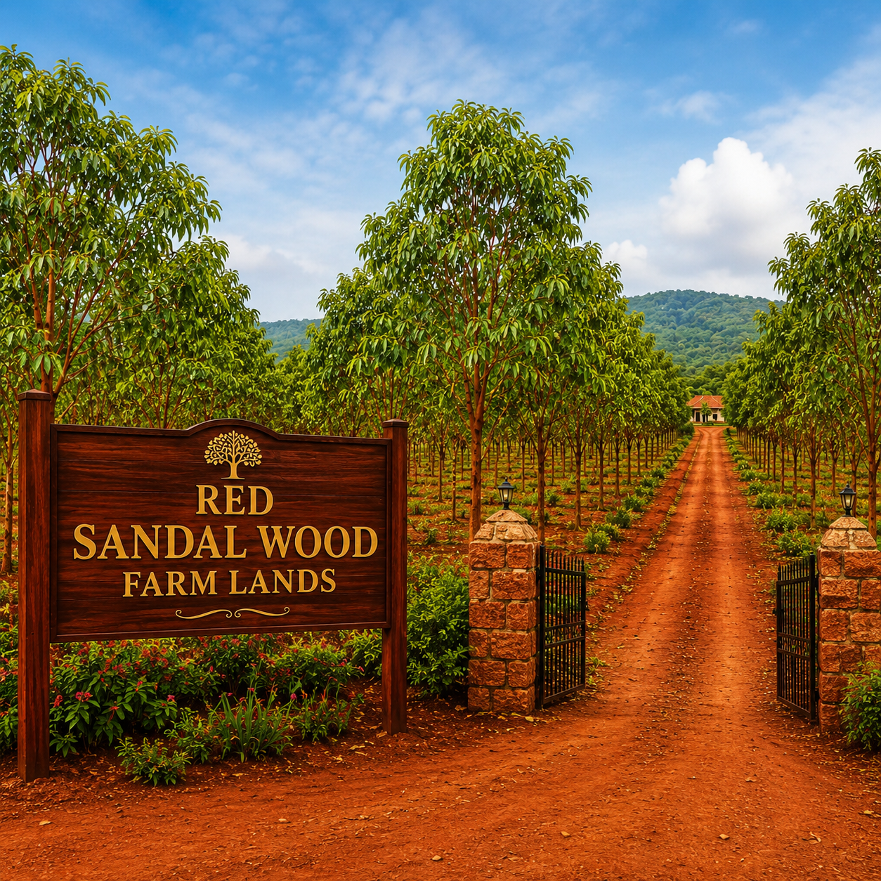 Red Sandal Farm Lands